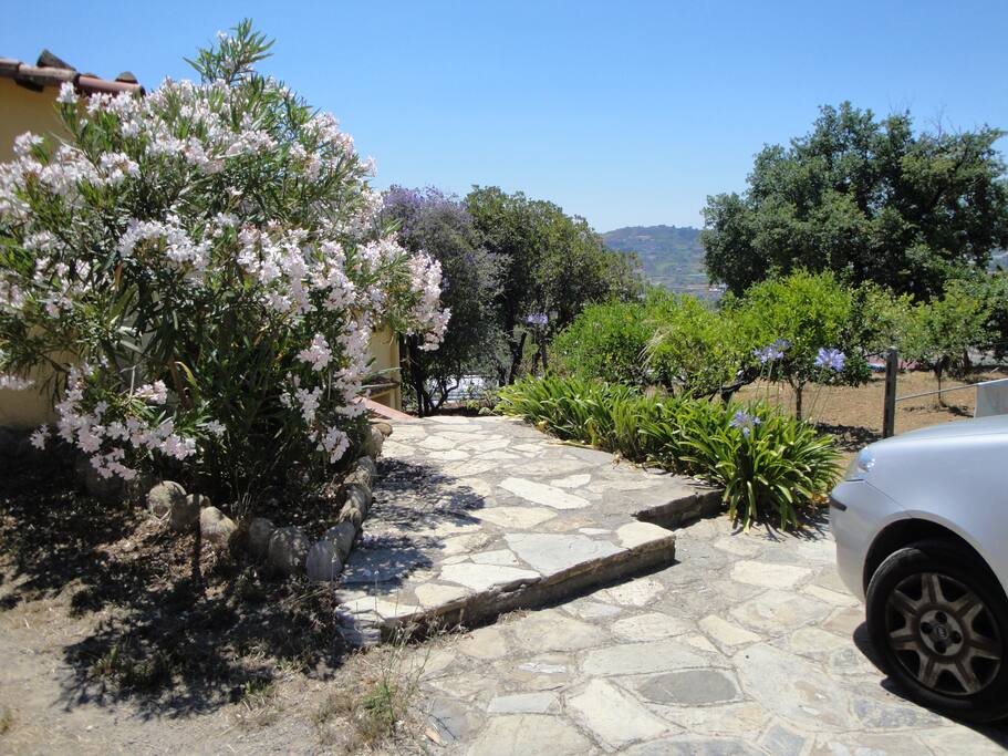 Accesso dal parcheggio