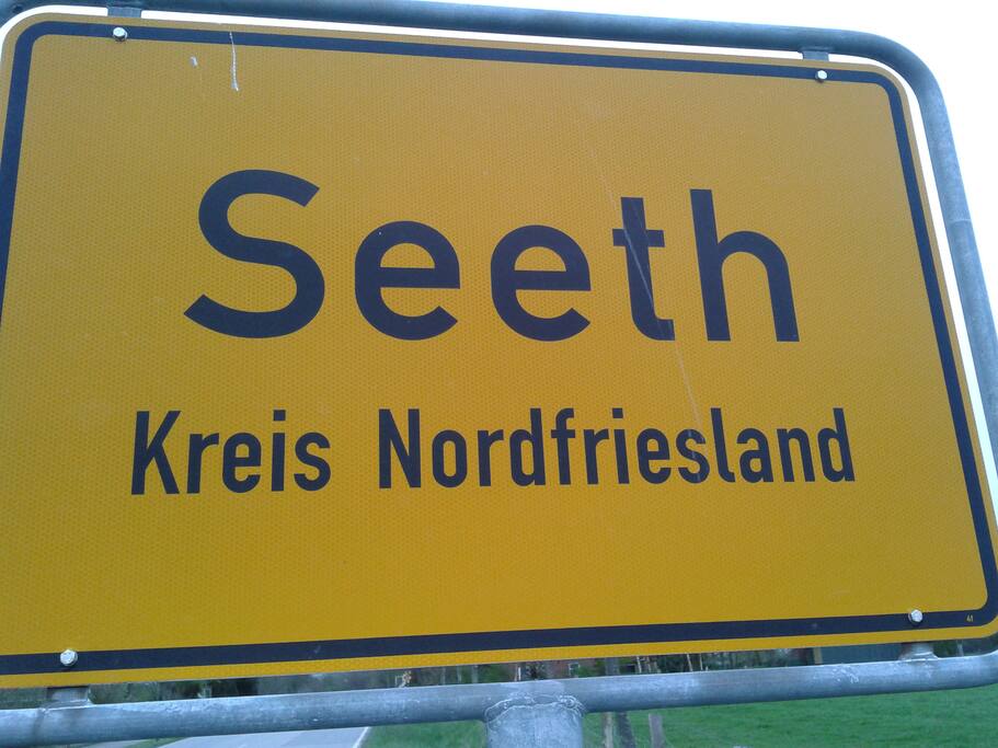 Seeth Ortseingang