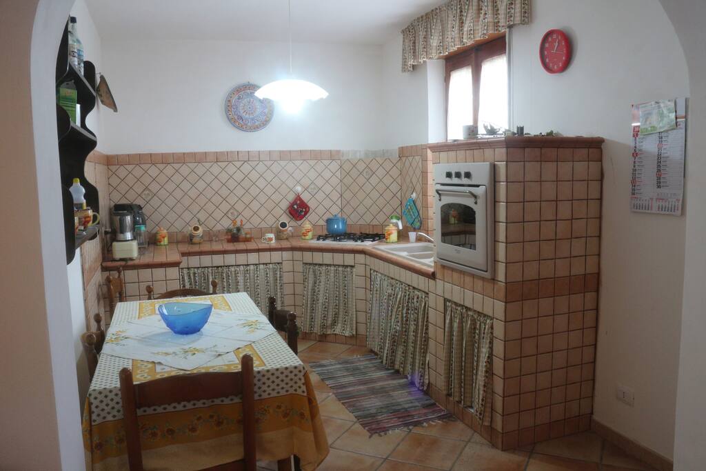 Cucina in muratura