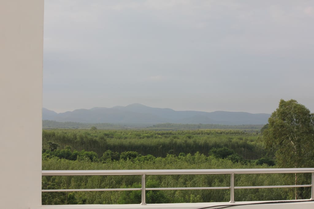 scenic nature and hill view