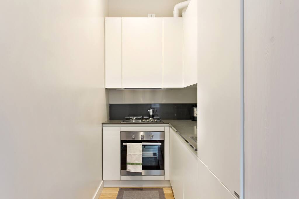 The equipped Kitchen