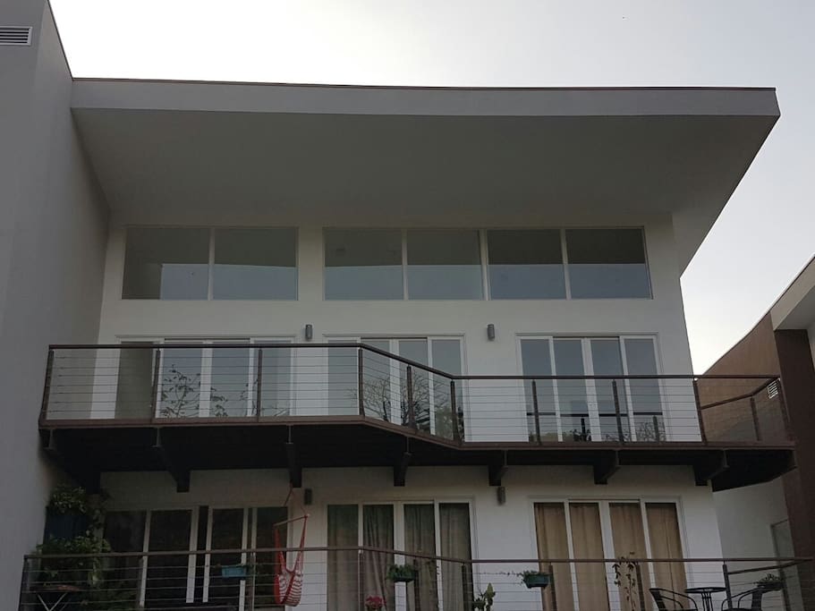 Outside view of the apartment