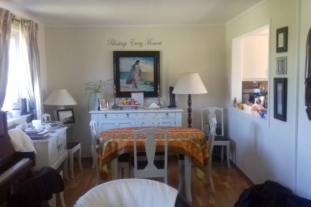 The living room