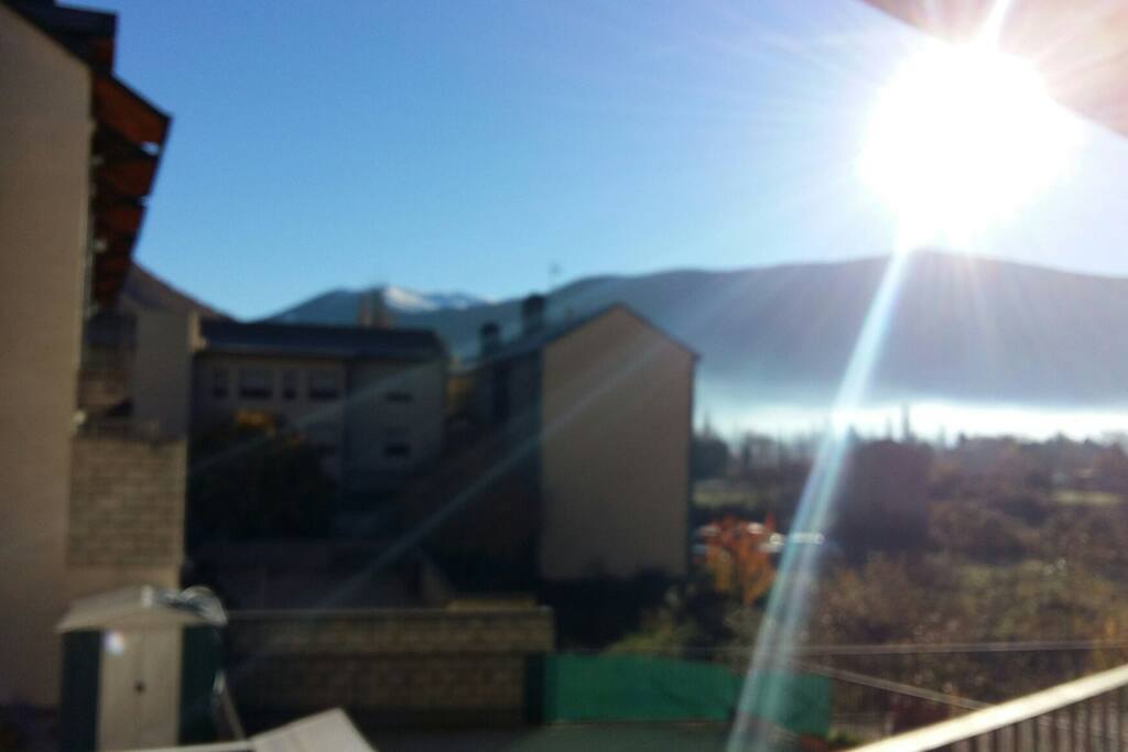 Solecito de mañana para despertarme!!!