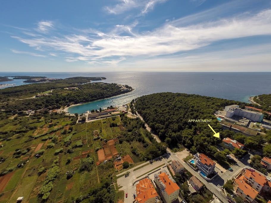 Located on most attractive part of Pula