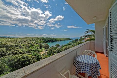 App&Rooms Anica Kampor - Double Room S2 sea view