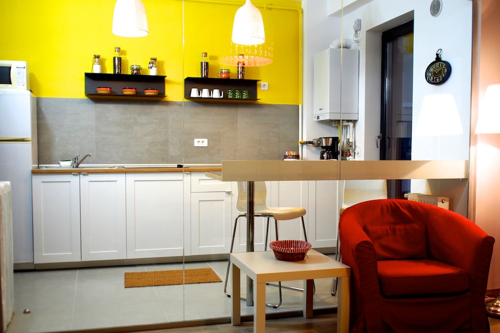 View over the Kitchen