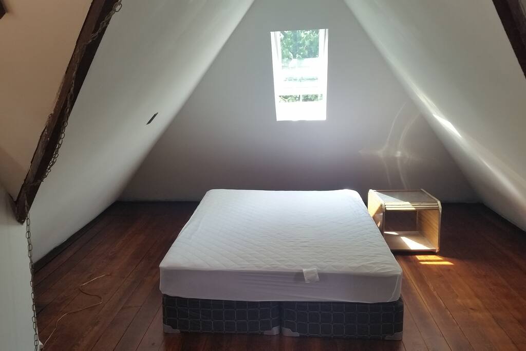 loft sleeping area