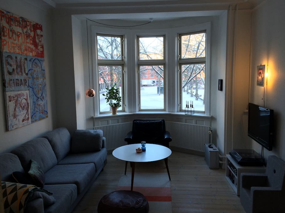 Living room with a view