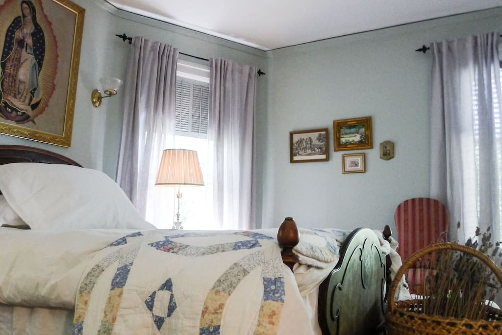 Antique queen bed from the 1800's
