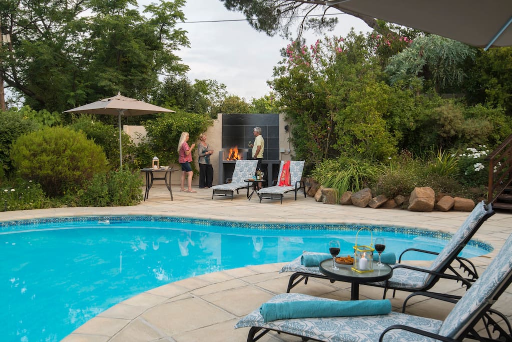 Pool area
