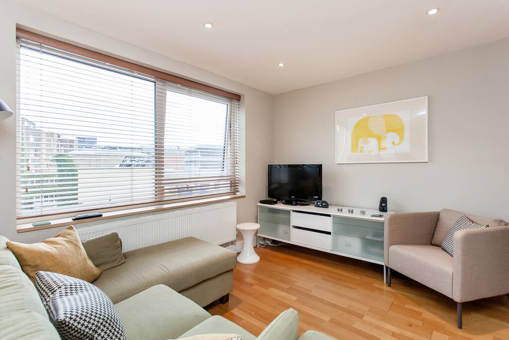Open plan living area