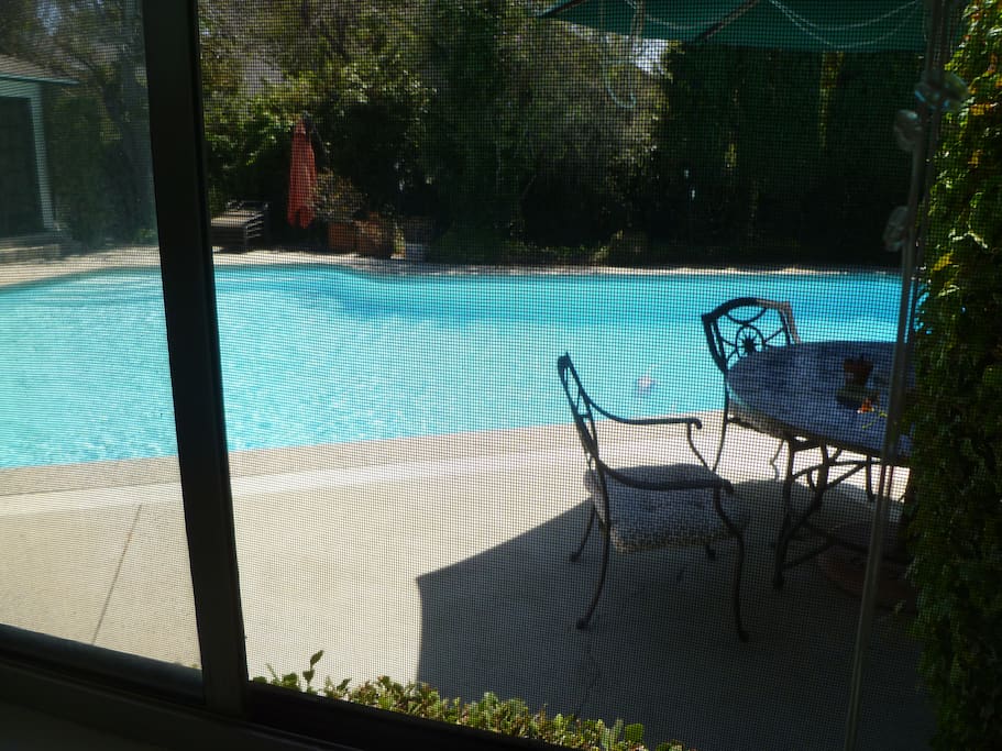 Pool area