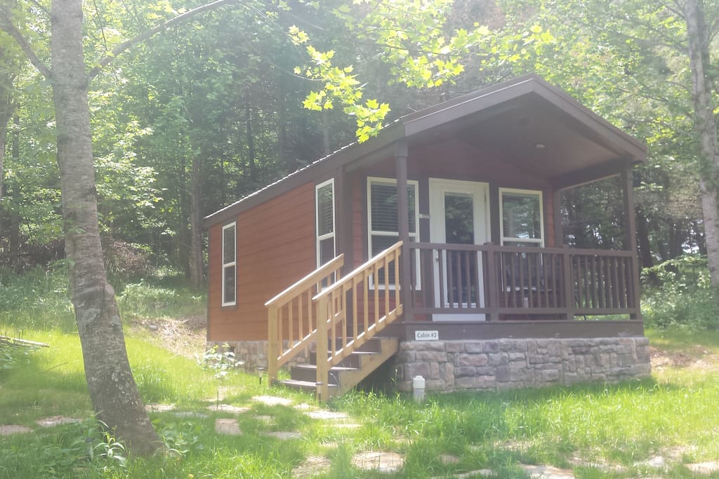 Cabin 2 at the Floyd EcoVillage Cabins for Rent in Floyd, Virginia, United States