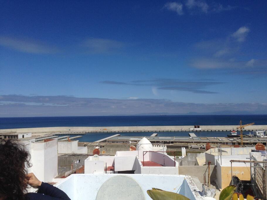 vista mare dalla terrazza