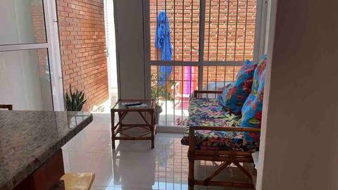 Apto (3) ground floor comfortable barbecue and patio