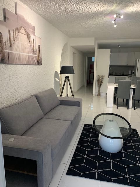 Successful Airbnb property: Apartment with garden and pool in Antibes