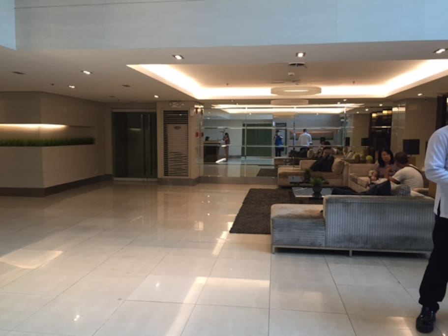 Lobby where we can meet and give you the key