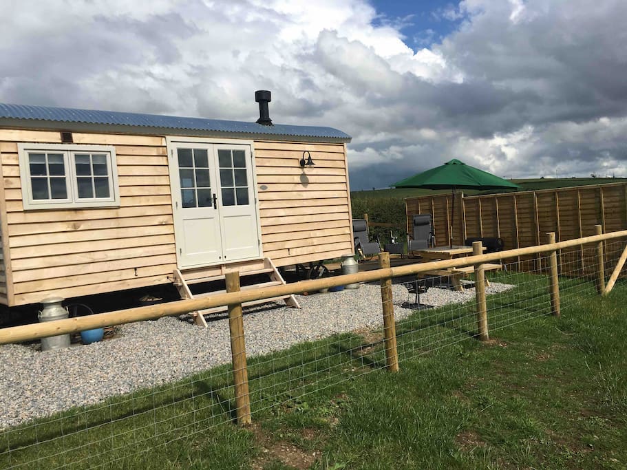 Secluded luxury Shepherd Hut, North Devon coast Shepherd's huts (UK