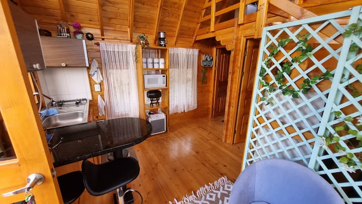 Acogedora Cabaña Tipo Chalet,  Tiny-house. - Jenesano