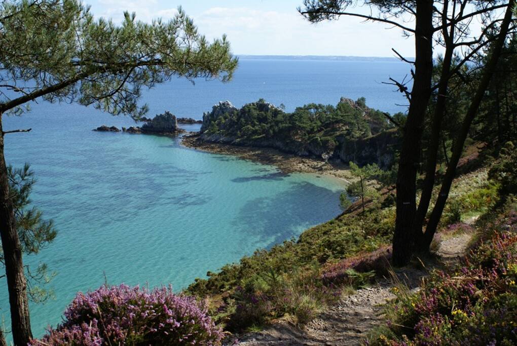 Nature sauvage et belle, des plages, des criques et du sable fin