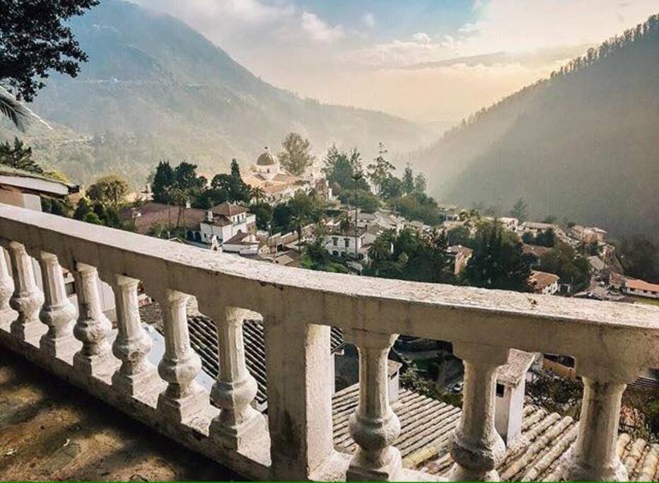 Daytime view from the terrace.