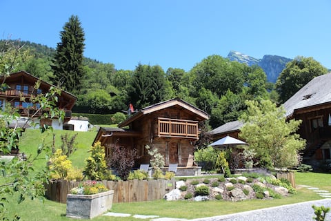 charming mazot, great luxury at the center of samoens