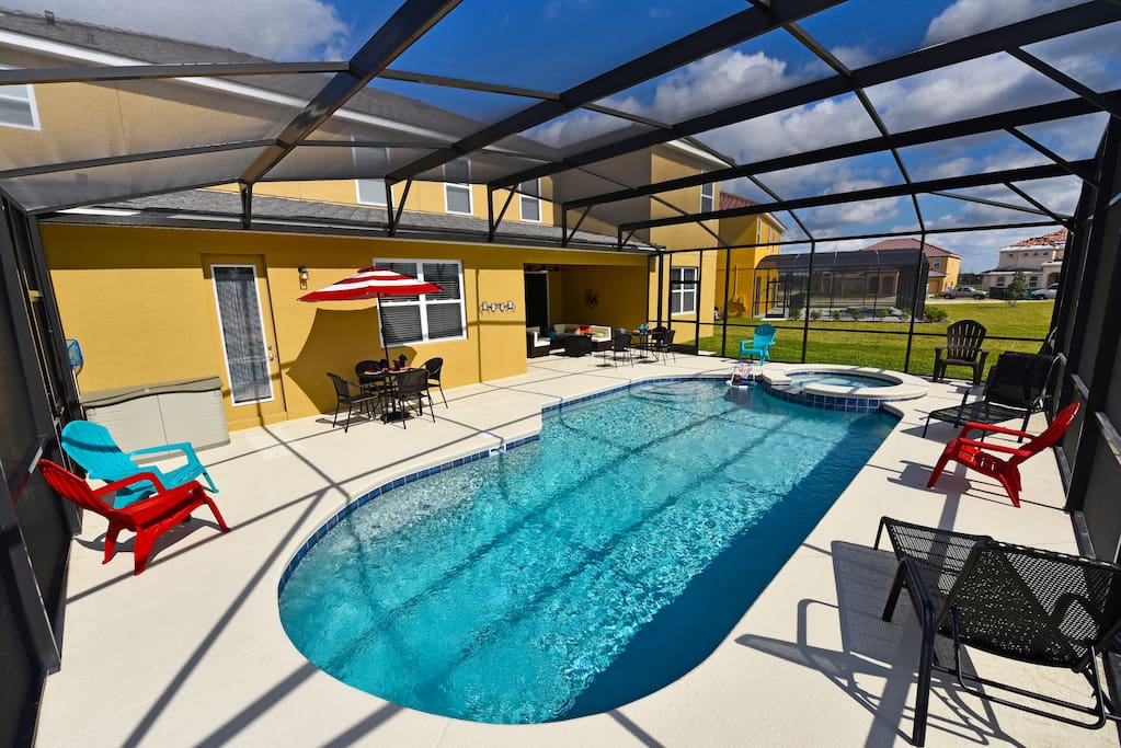 private pool and oasis