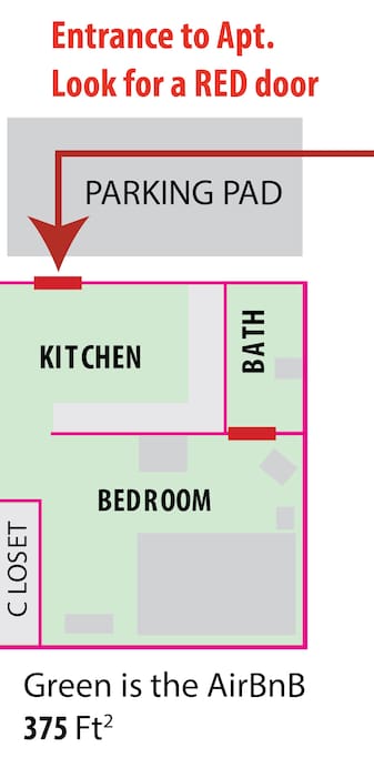 This is the apartment