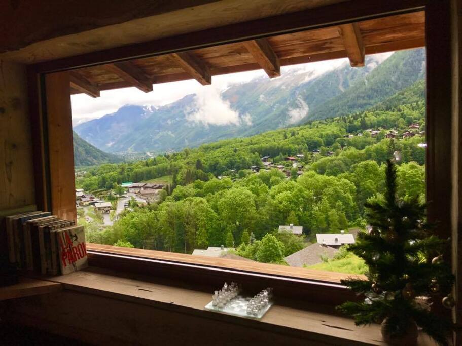vue du salon tv