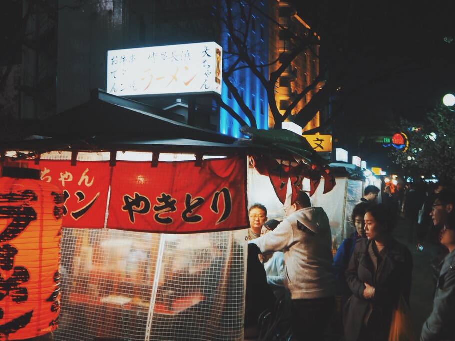 中洲屋台 整个日本的40 的大排挡都在这里了 福冈旅游攻略 尽在airbnb爱彼迎