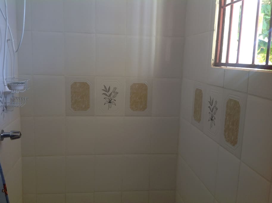 Very large shower