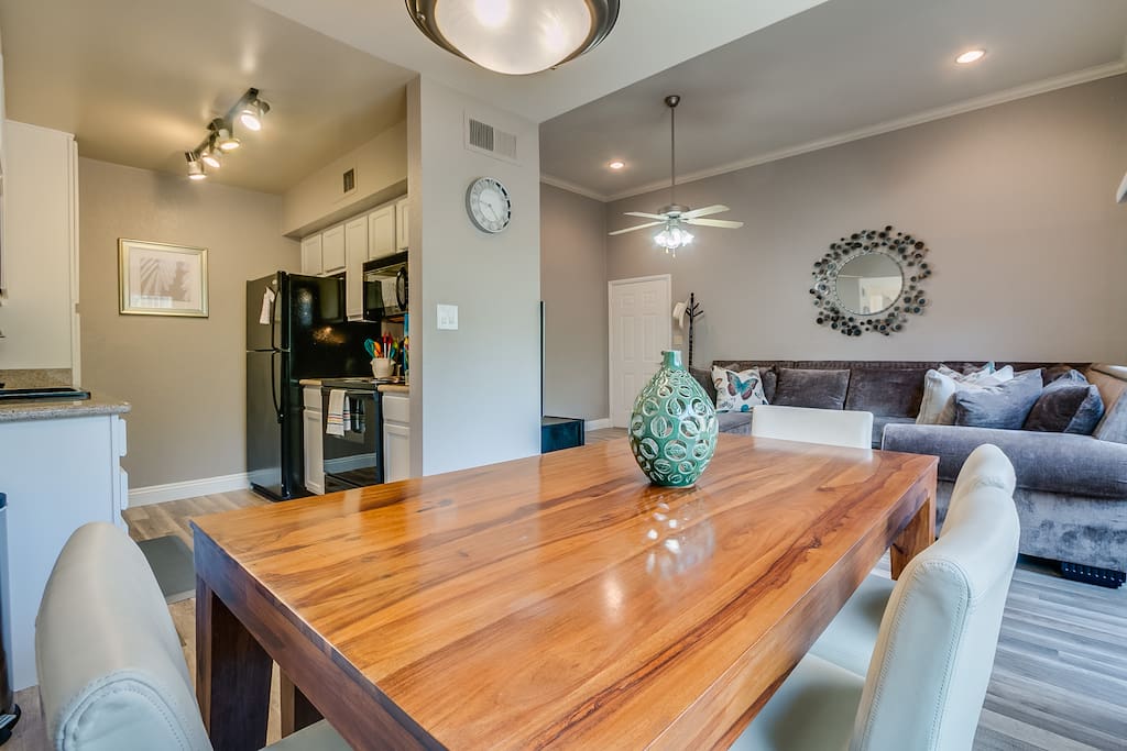 Beautiful Dining Room Table for Dinner
