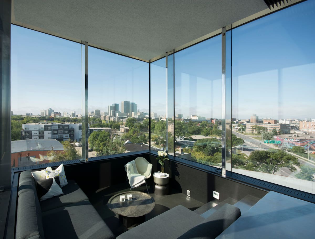 Unique Urban Getaway Overlooking Winnipeg Skyline - One of the popular Winnipeg Airbnbs