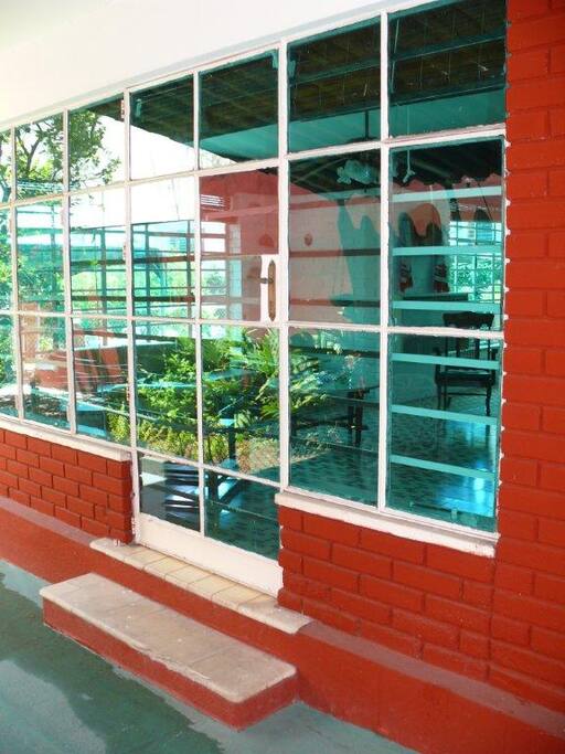 Entrada de la casa