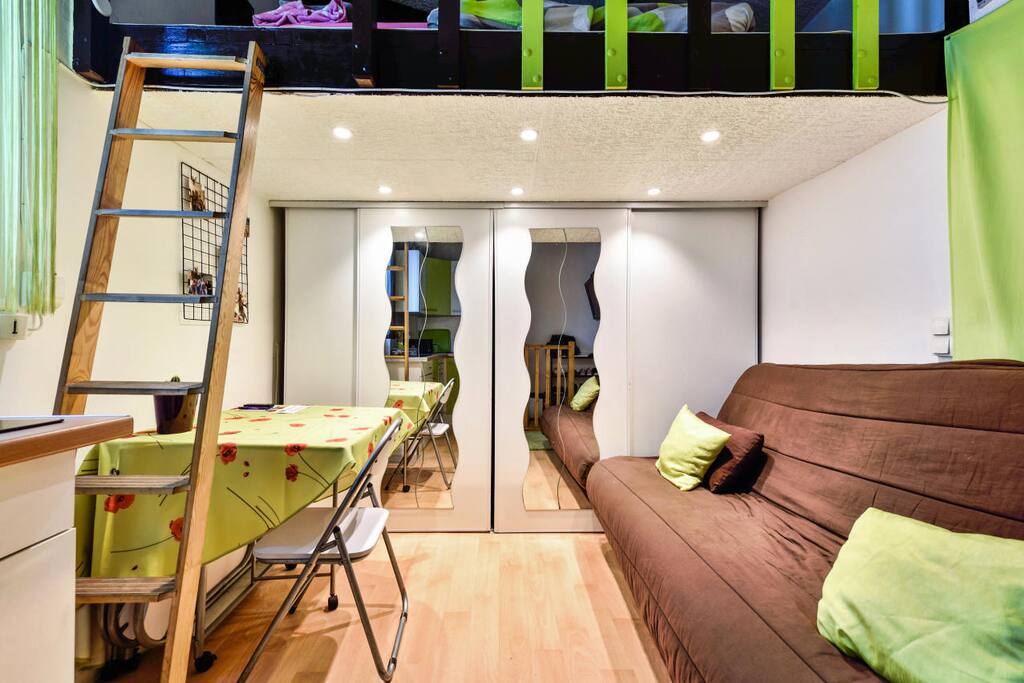 Studio 4 personnes Confort