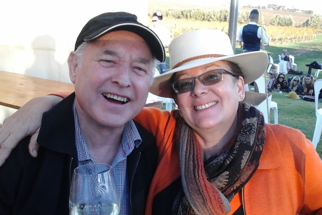 Here we are: Steve and Judy !