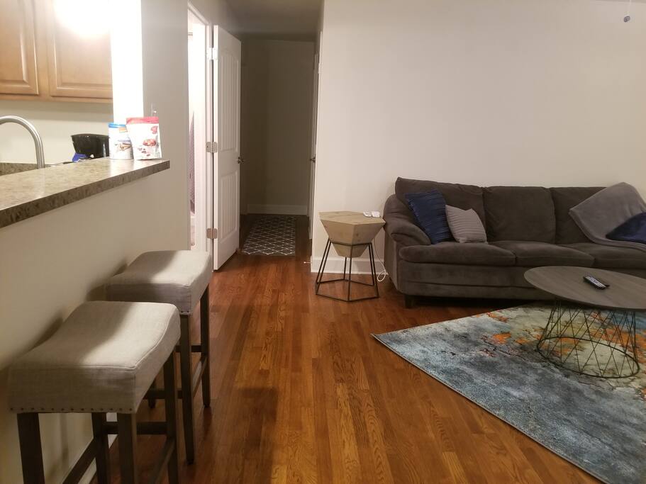 LIVING W/ SMALL BAR/DINING