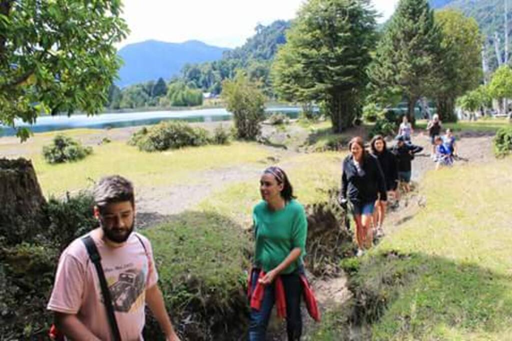 trecking laguna los quetros