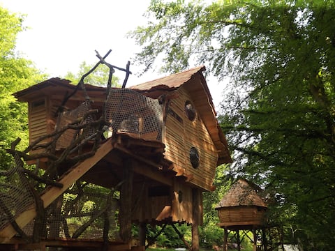 Cabane perchée A l'Orée