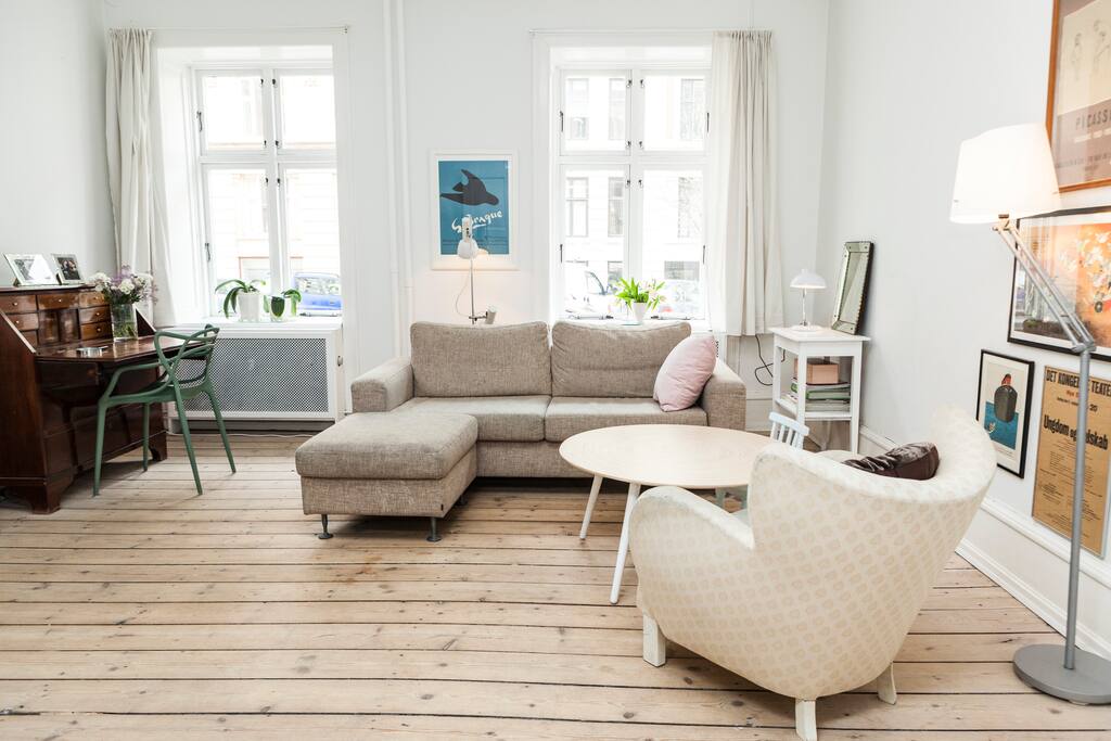 big beautiful apart in trendy area Apartments for Rent in Østerbro