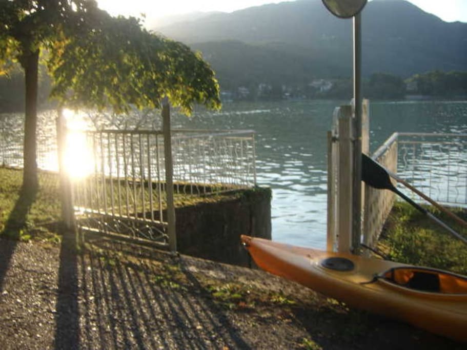Sulle sponde del Lago Grande di Avigliana
