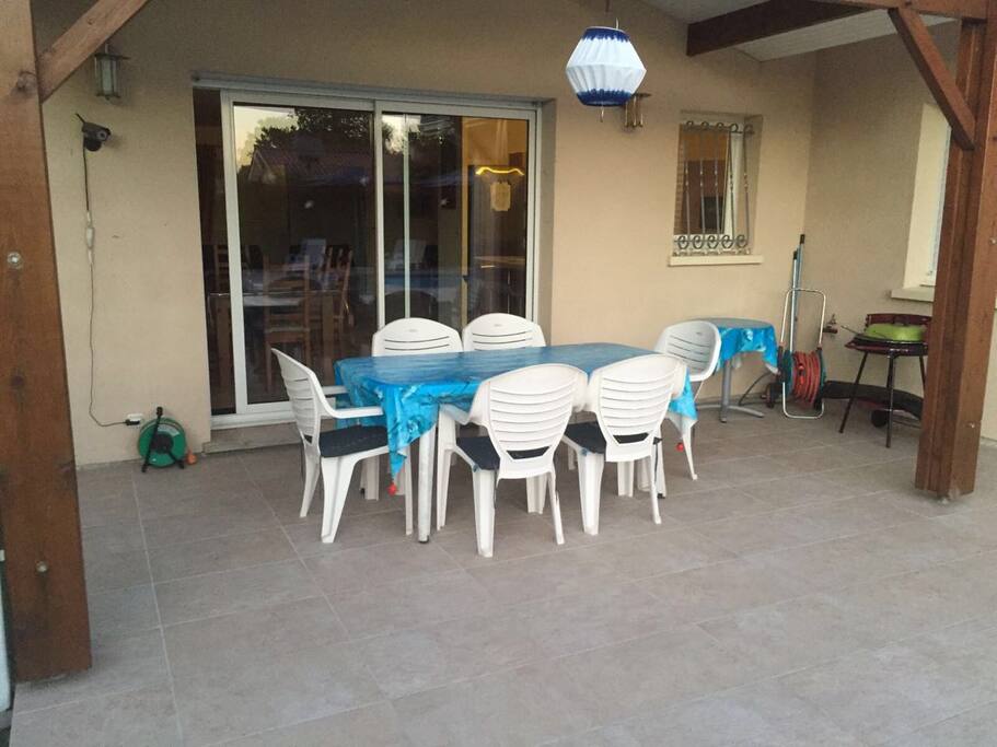 Overdekt terras/Covered terrace
