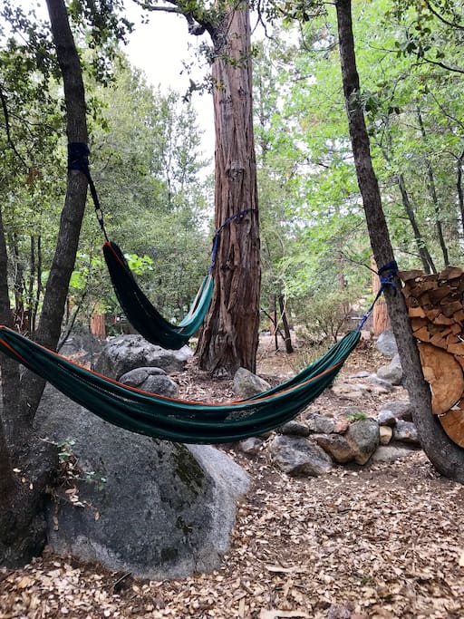 Hammocks for lounging