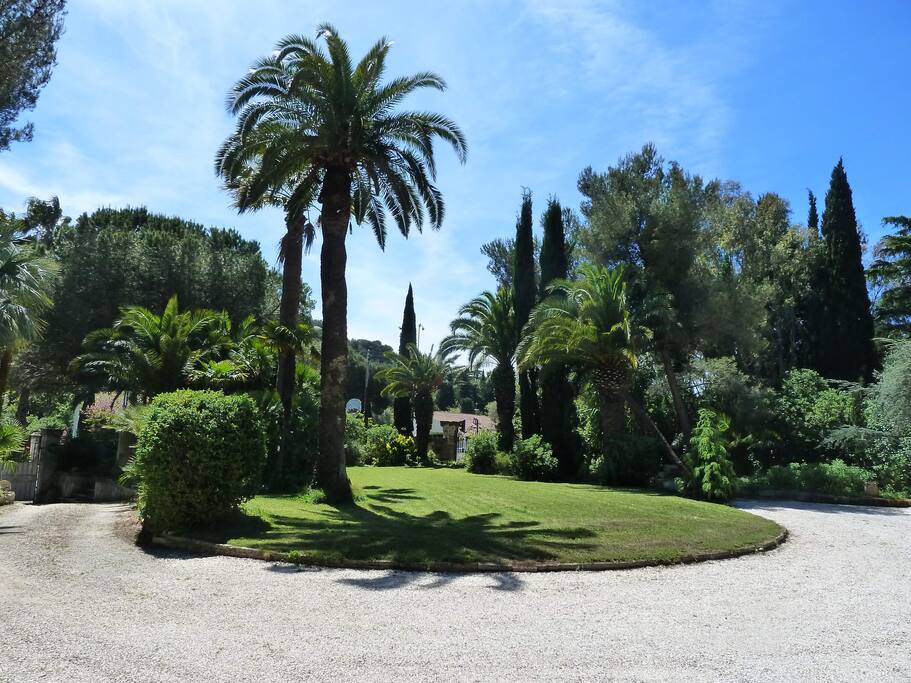 Parc à l'avant