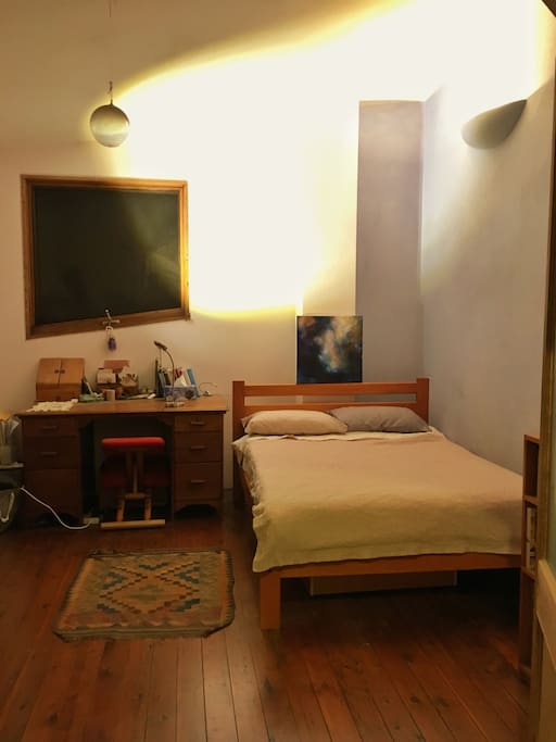 The bedroom you'll sleep in