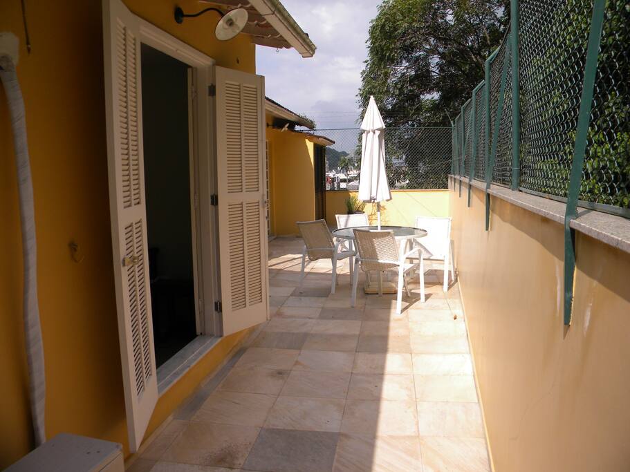 Back balcony