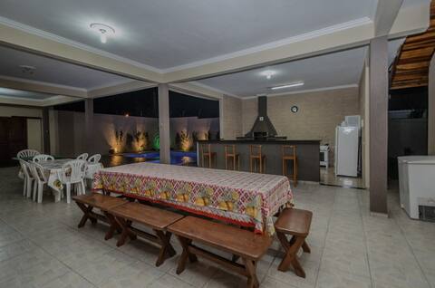 A - Casa Condominio Praia Sape/5 Suítes Ar Cond.
