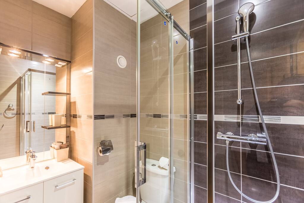salle de bain plumes