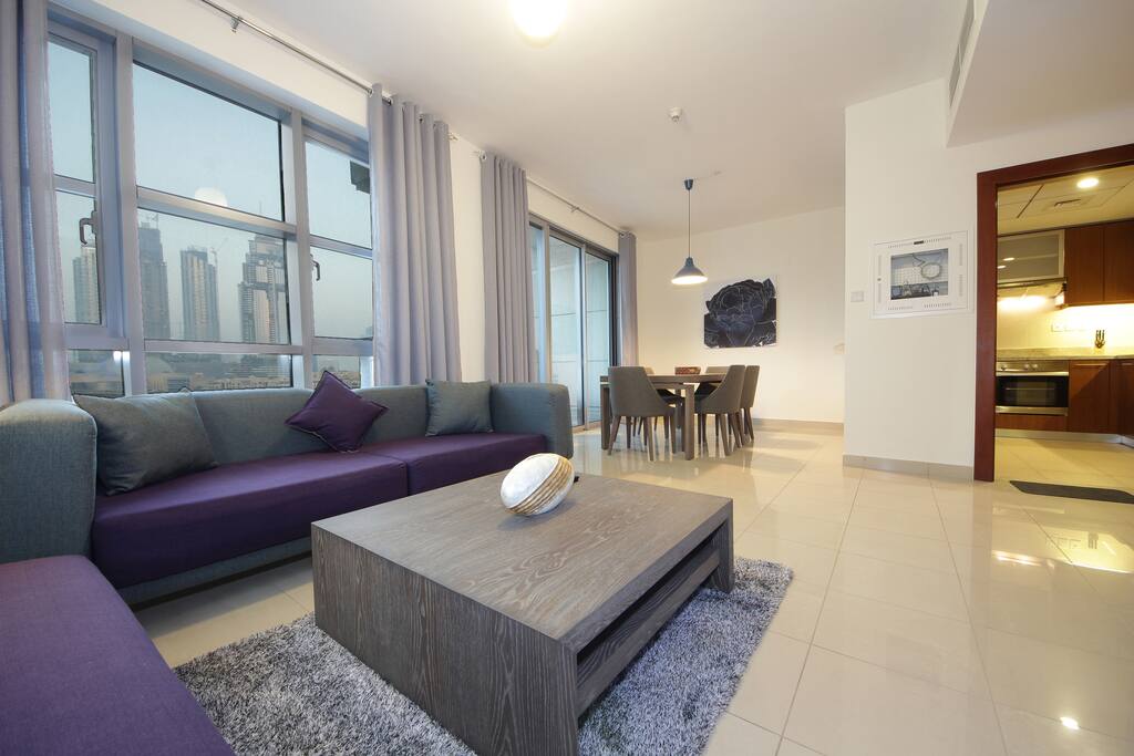 Lounge with Burj view